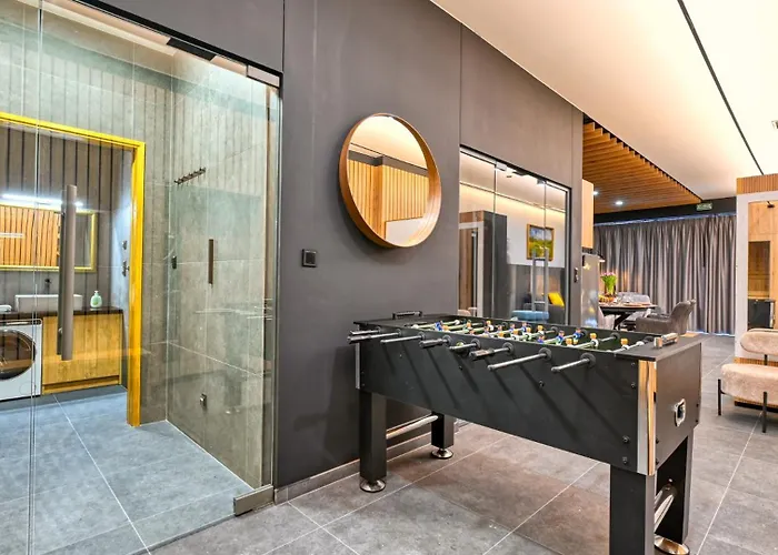 Orlik 8 Z Prywatna Sauna, Pilkarzykami, 80 Metrow - 5d Appartement Karpacz